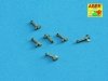 Aber 16111 Wing nuts PE nuts with turned bolt x 30 pcs. (1:16)